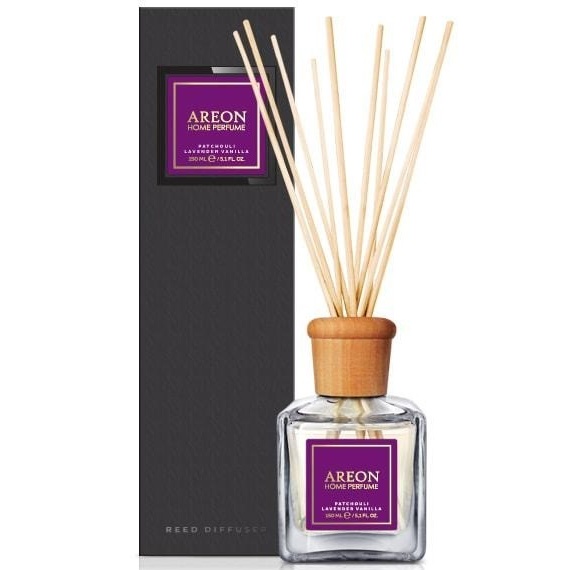 Odorizant Areon Home Perfume 150 ML Patchouli Lavender Vanilla Black Line